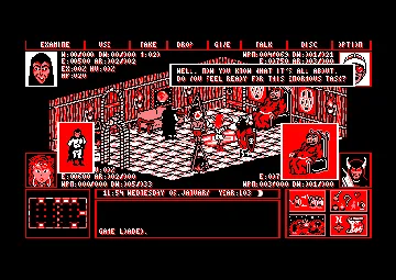 Black Land (G) (128K) (4 faces) (1995) (PD) screen shot game playing